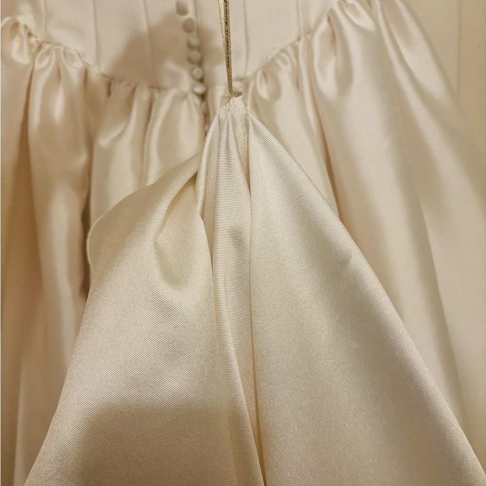 Anthropologie Jenny Yoo Strapless Ball Gown Wedding Dress 8 - Picture 9 of 10